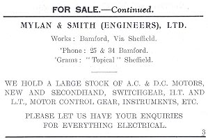 Mylan and Smith ad from 1935